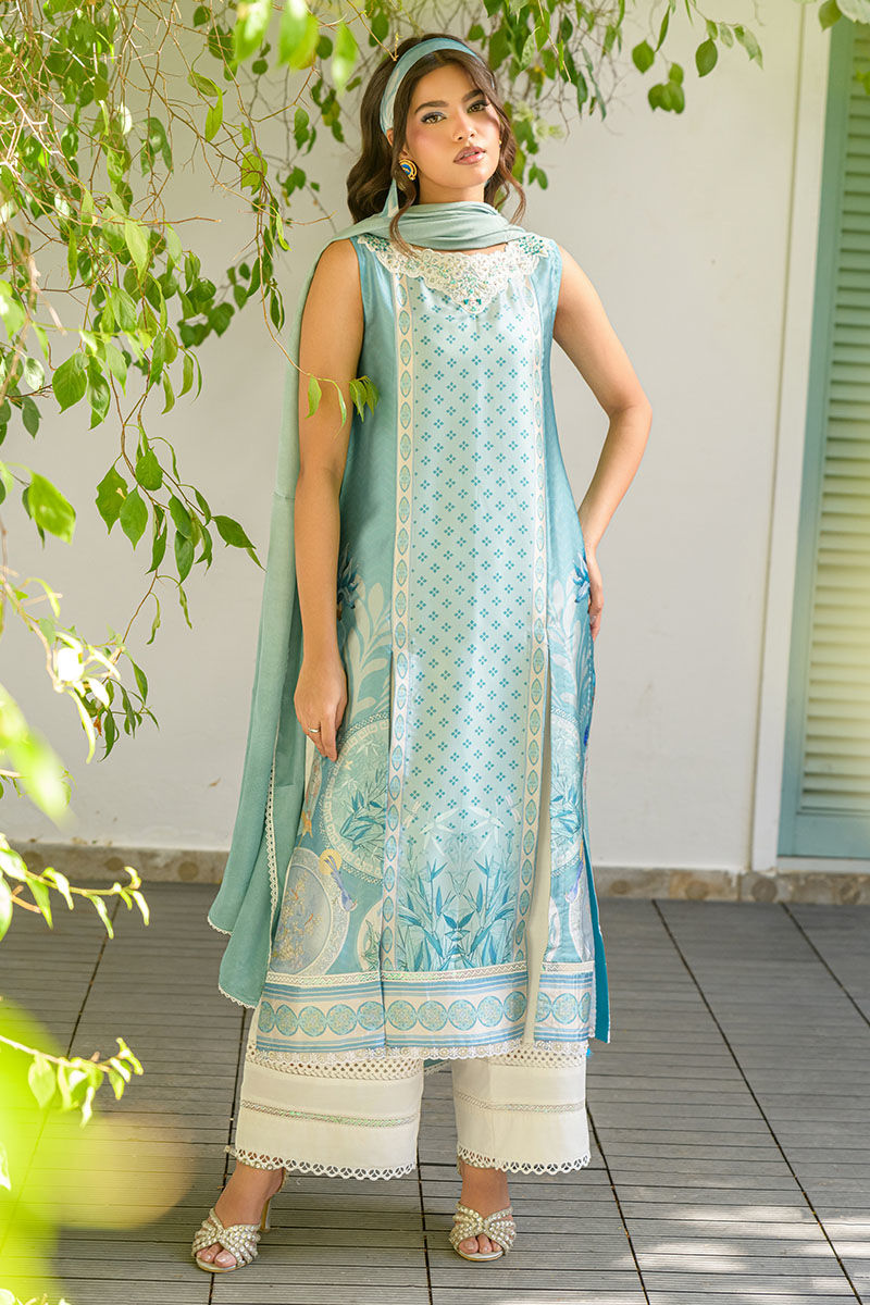 FATIMA KHAN - Teal Tropics