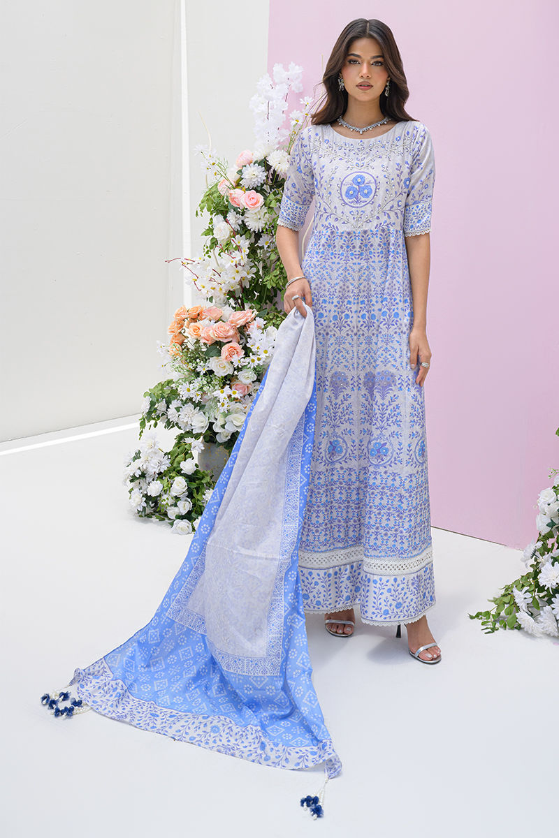 FATIMA KHAN - Azure Blue