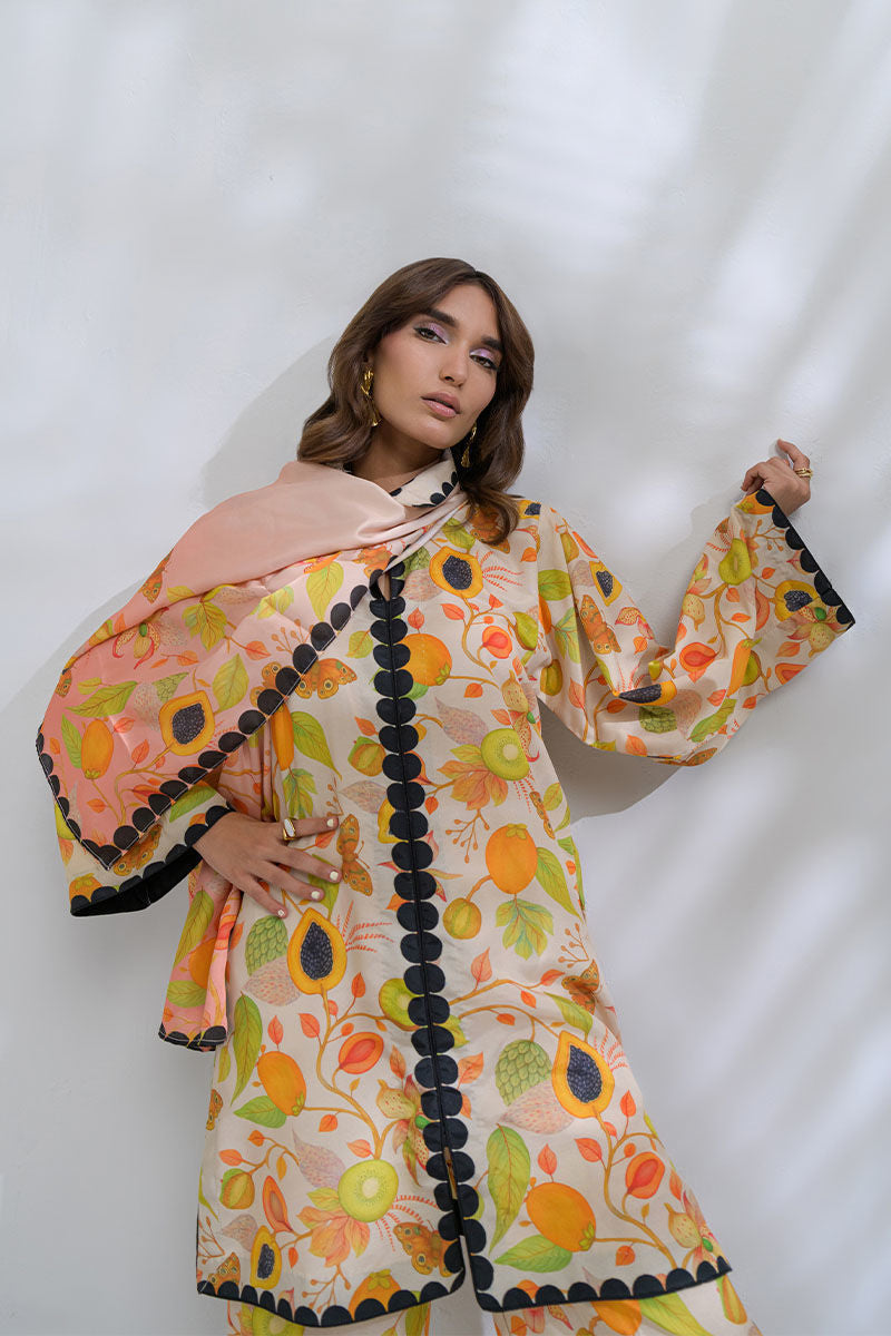 FATIMA KHAN - Breezy papaya