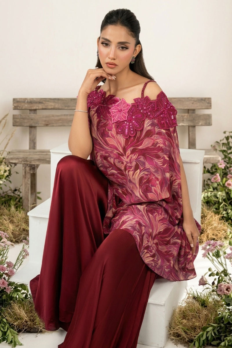 FATIMA KHA - CRIMSON SWIRL