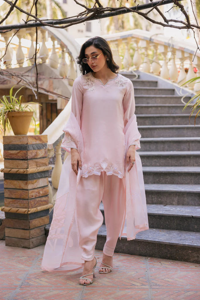 HUMAYUN ALAMGIR ( WOMENWEAR) - Baby Pink