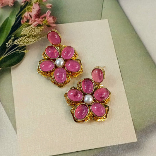 ZAHEEN KAMRAN - Rubylite Earrings