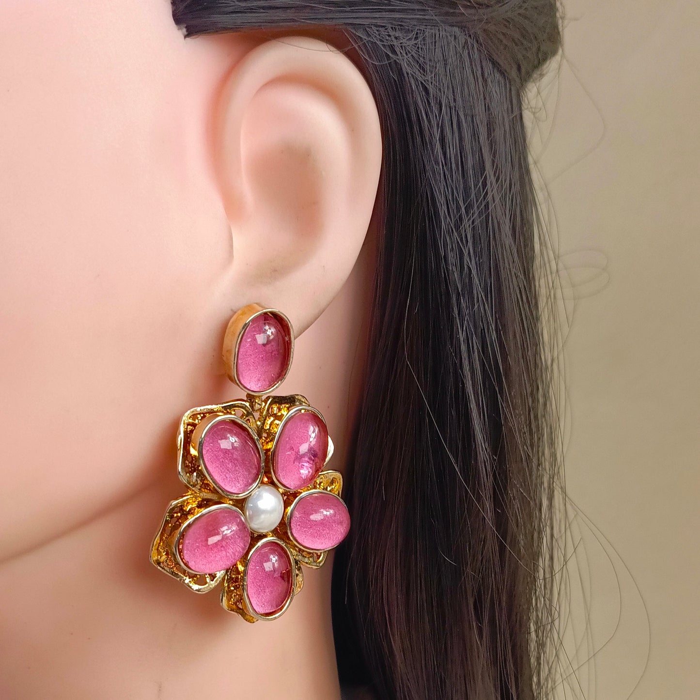 ZAHEEN KAMRAN - Rubylite Earrings
