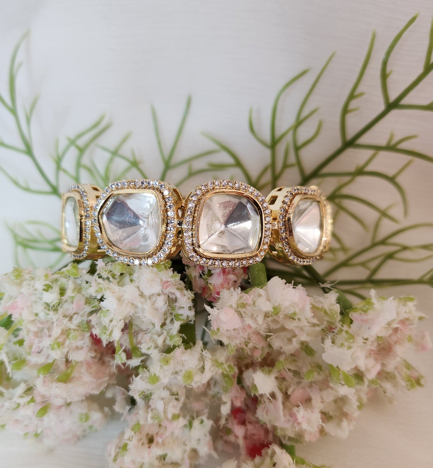 VIVINIA JEWELRY - Kundan Bangles