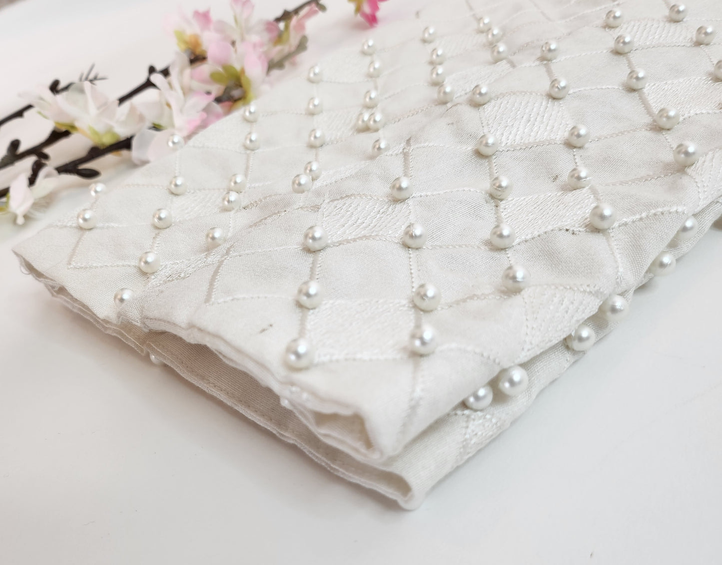 SABEEN MANEKIA - White - Pearl Pant