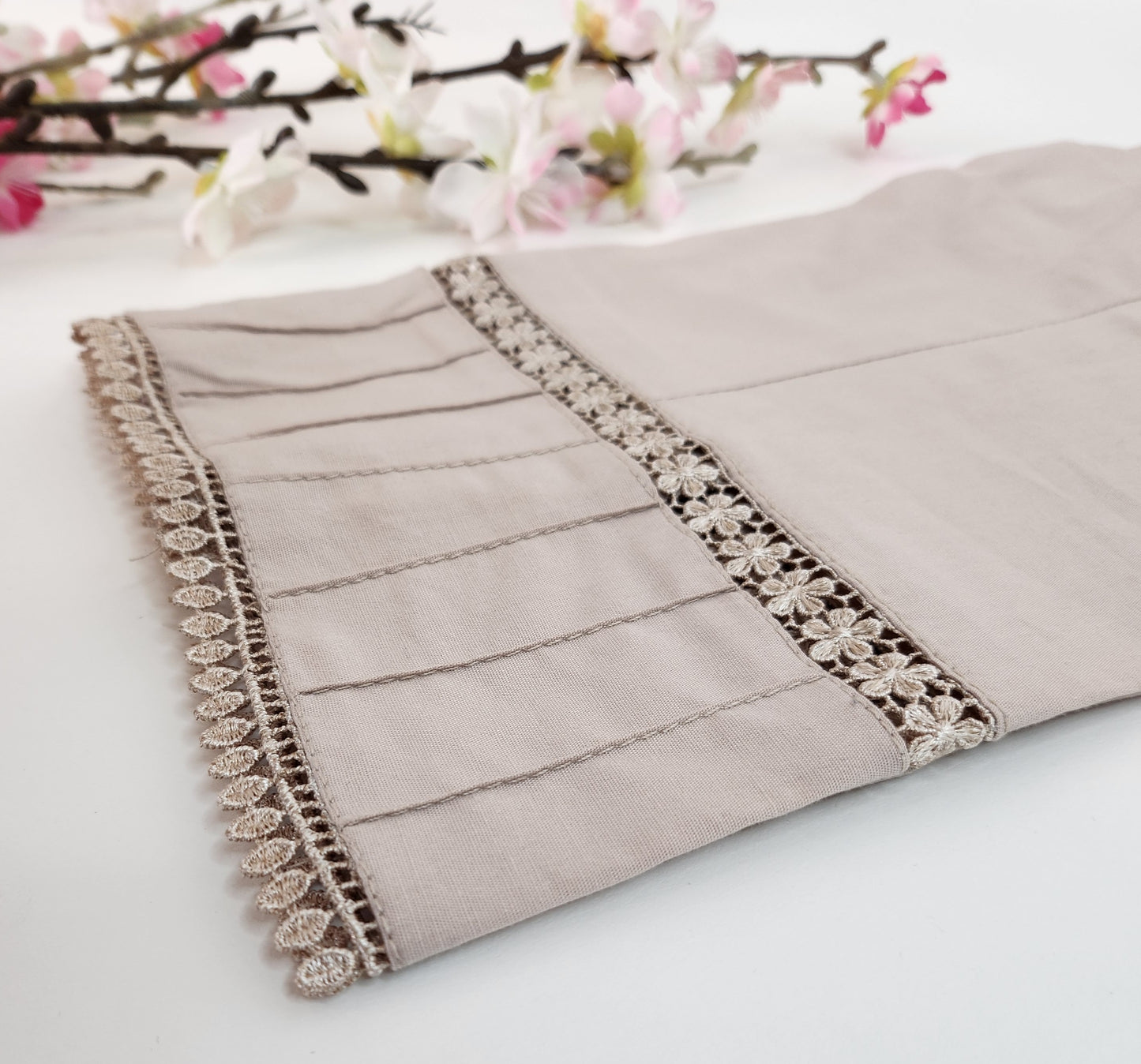 SABEEN MANEKIA - Fawn Lace Pant