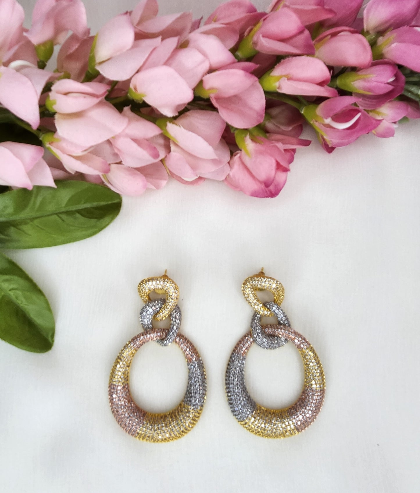 THE BUTTERFLY EFFECT - Tricolor  Earrings