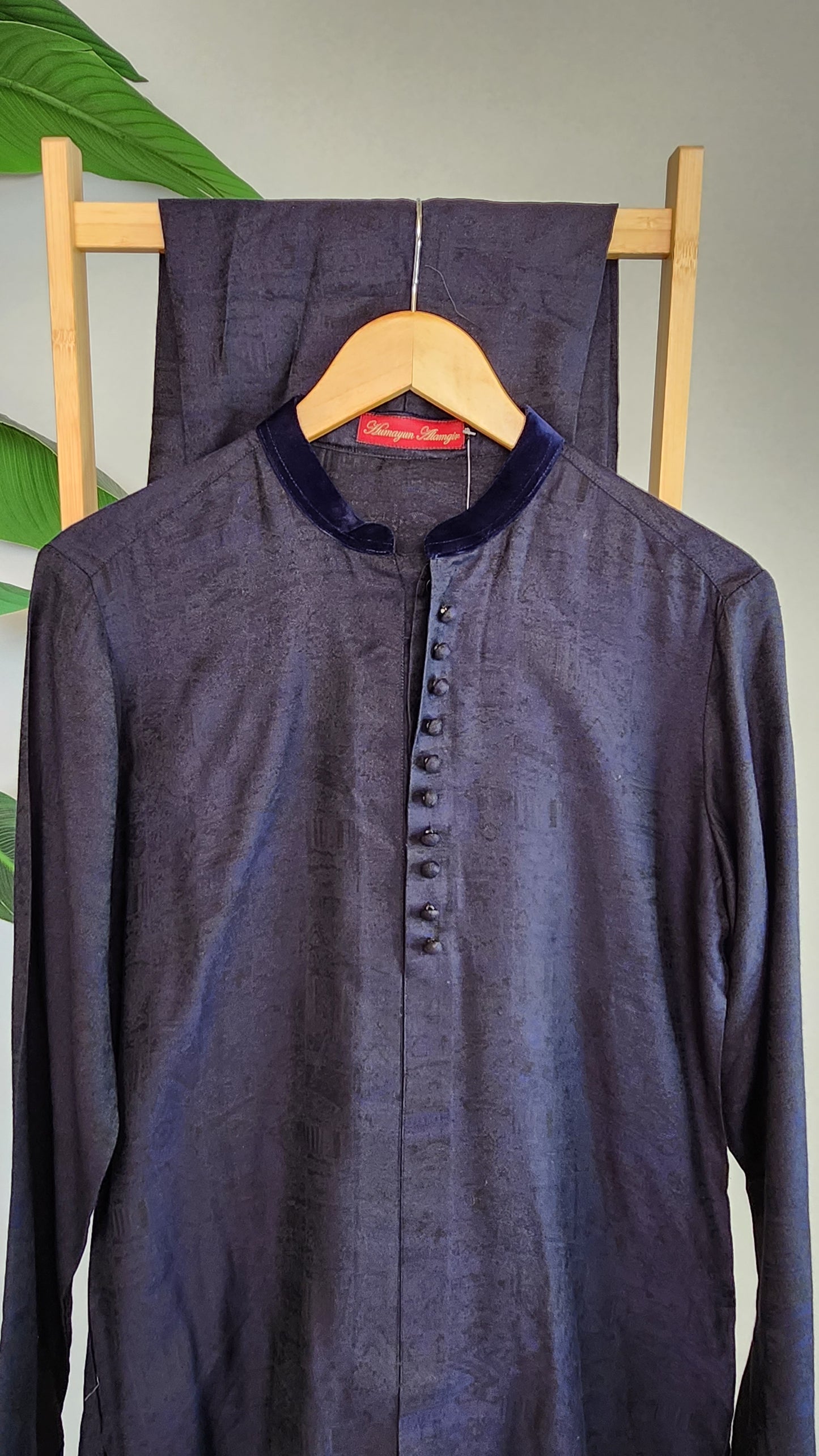HUMAYUN ALAMGIR (MENSWEAR)- Navy Blue