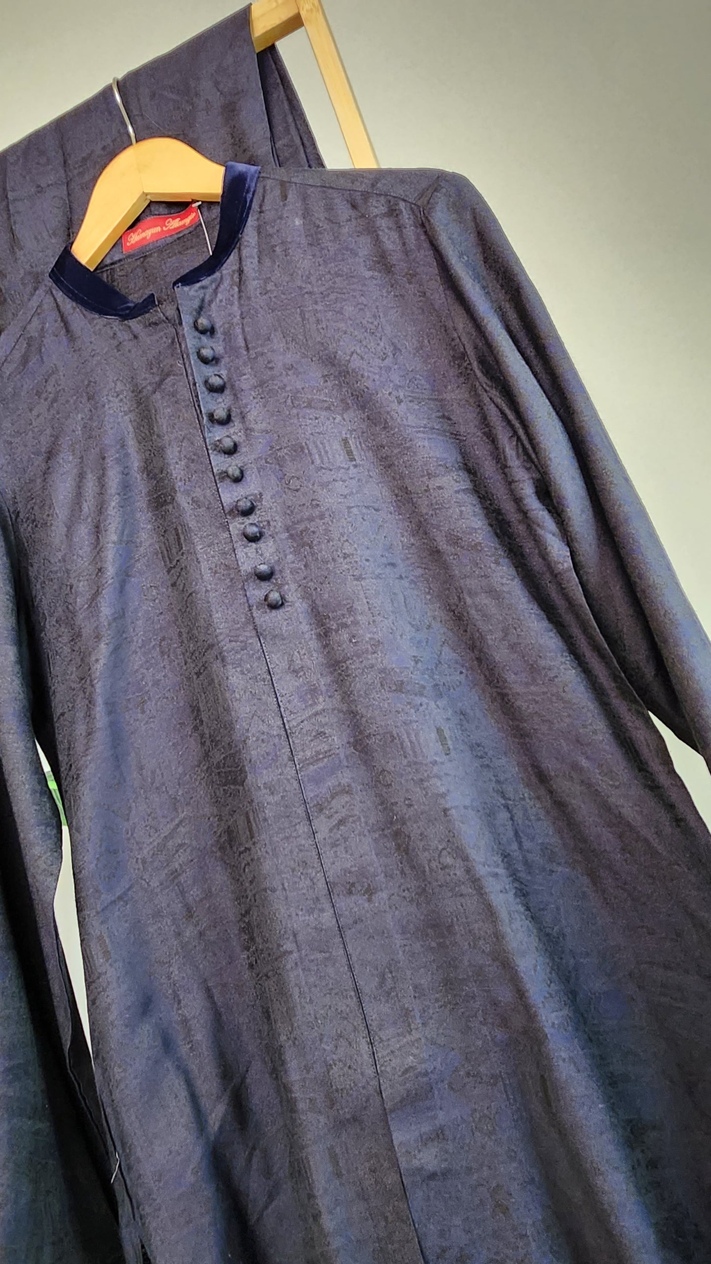 HUMAYUN ALAMGIR (MENSWEAR)- Navy Blue