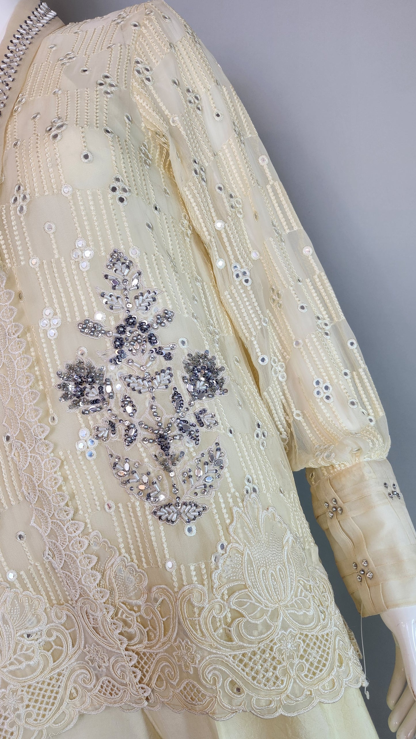 FARAH ZUBAIR - Yellow Sequins