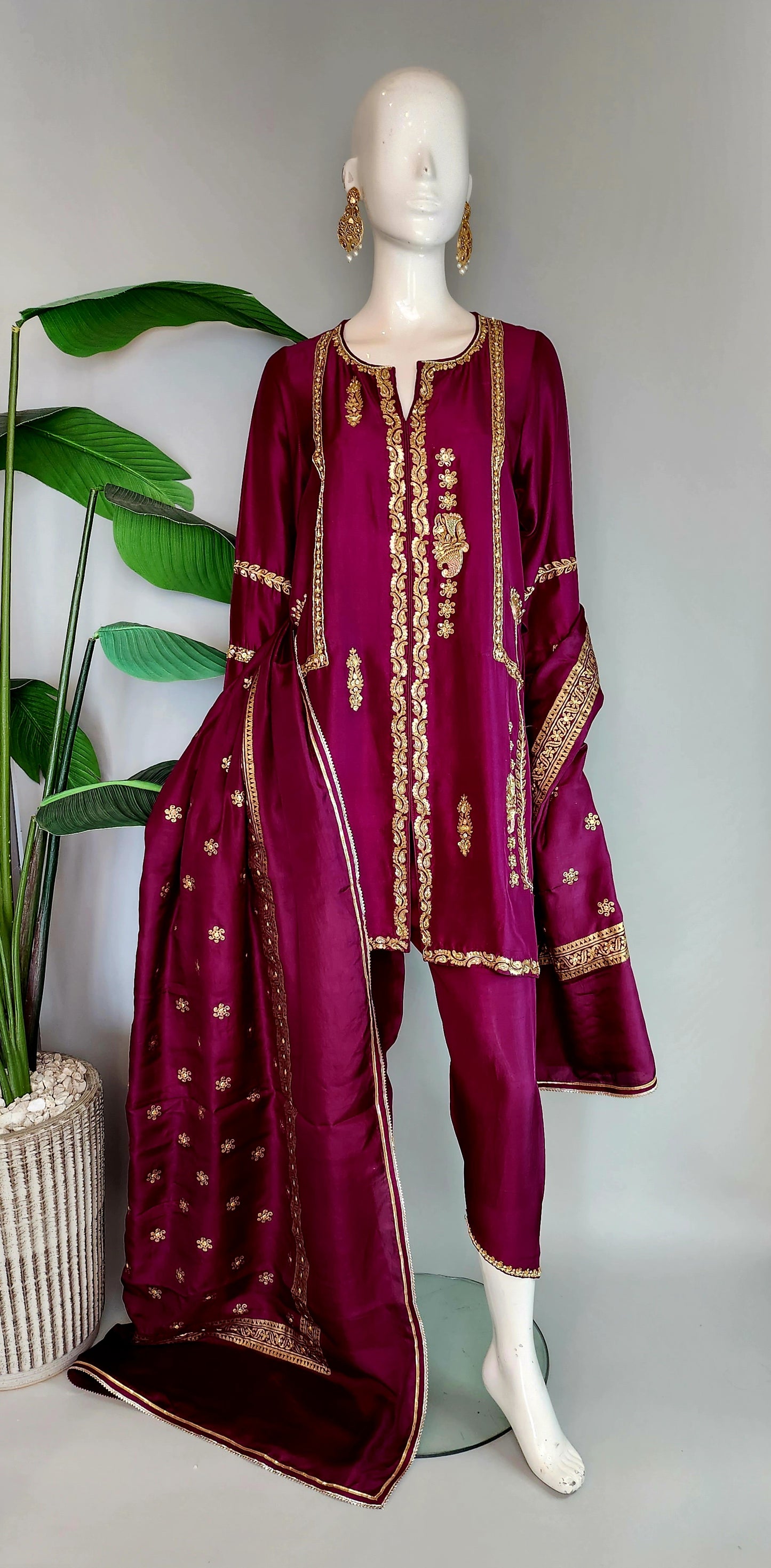KOMAL LAKHANI - Deep Purple Jacket