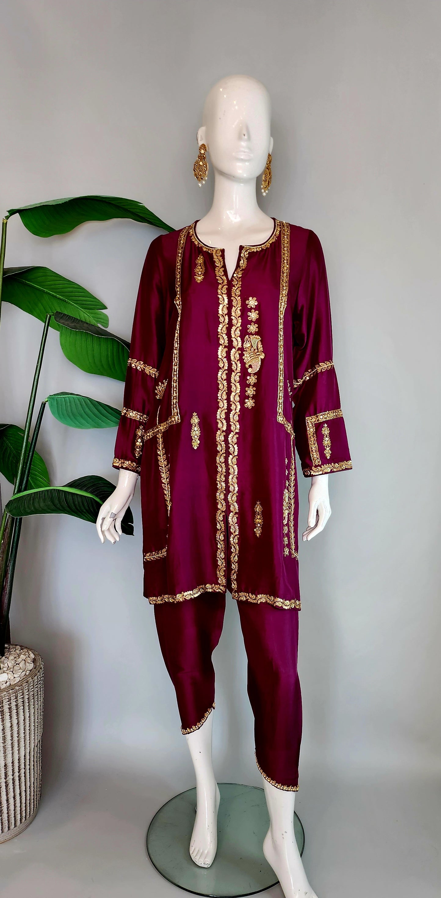 KOMAL LAKHANI - Deep Purple Jacket