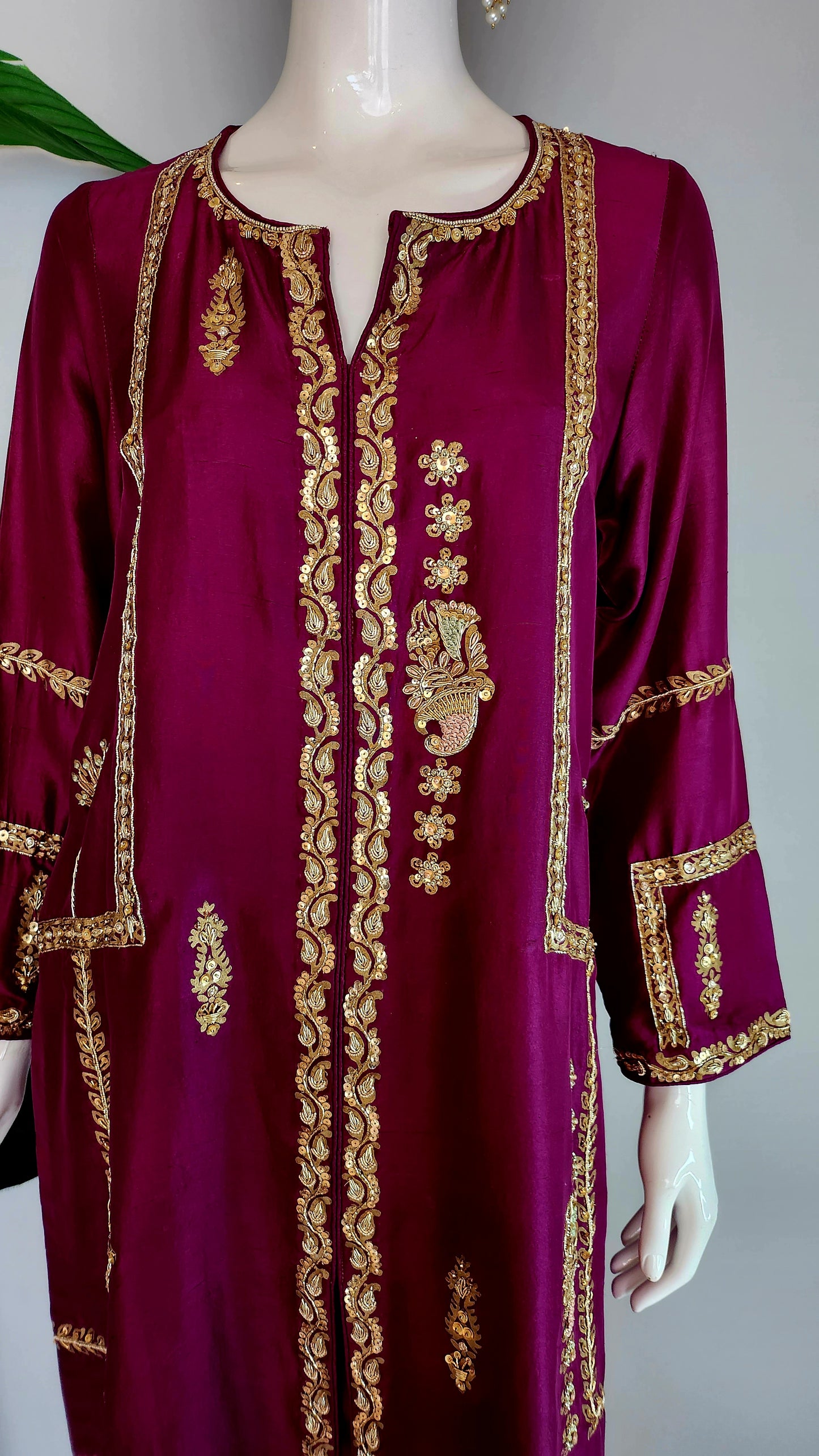KOMAL LAKHANI - Deep Purple Jacket