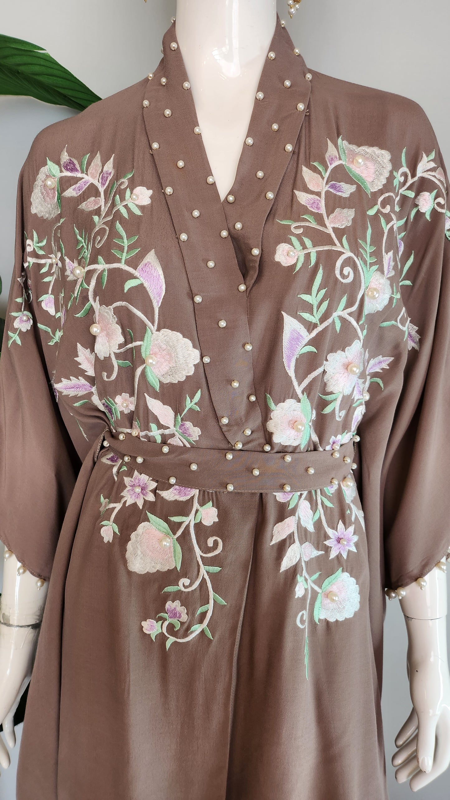 MARIA RAO - Brown Emb Belt