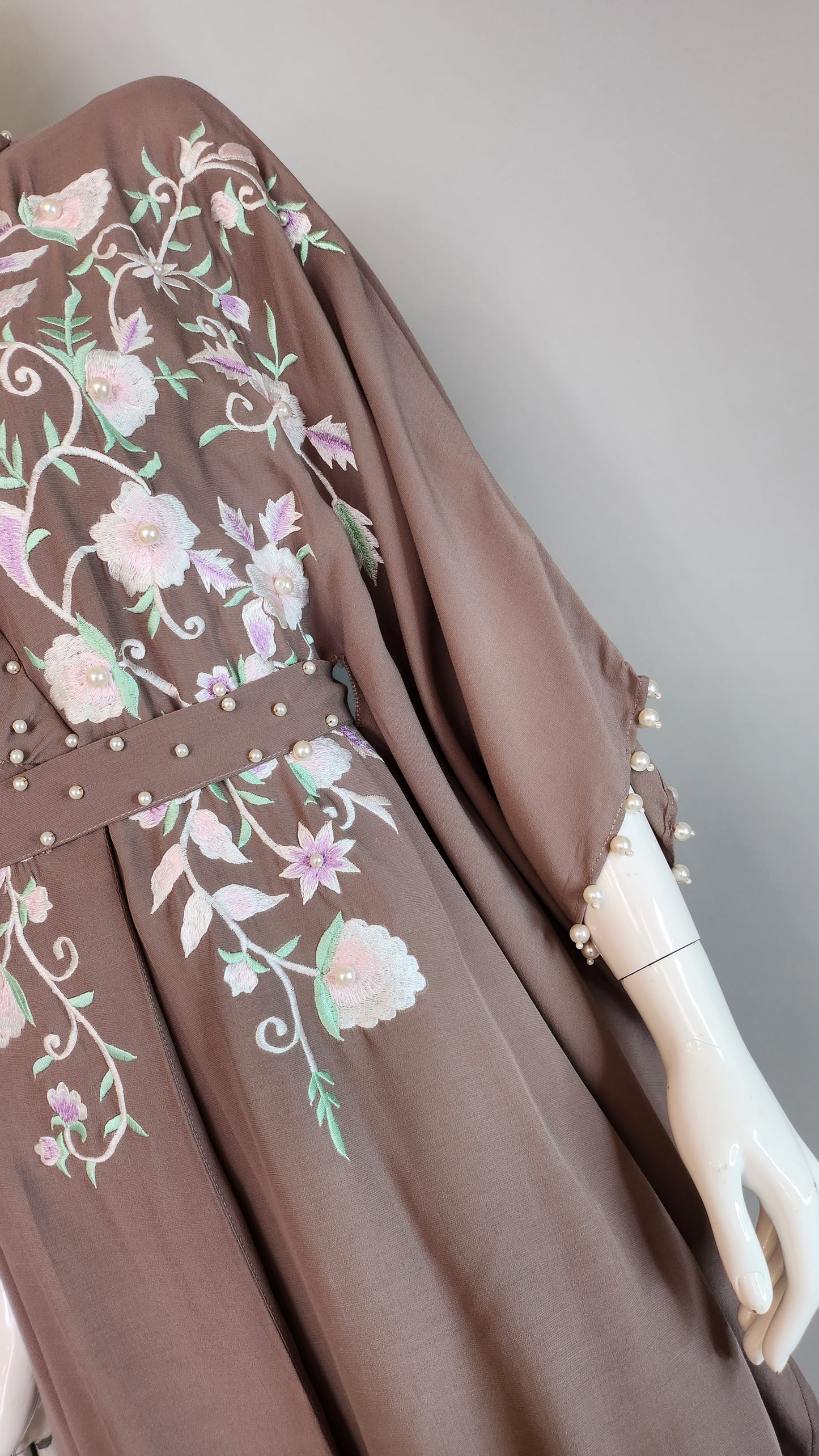 MARIA RAO - Brown Emb Belt