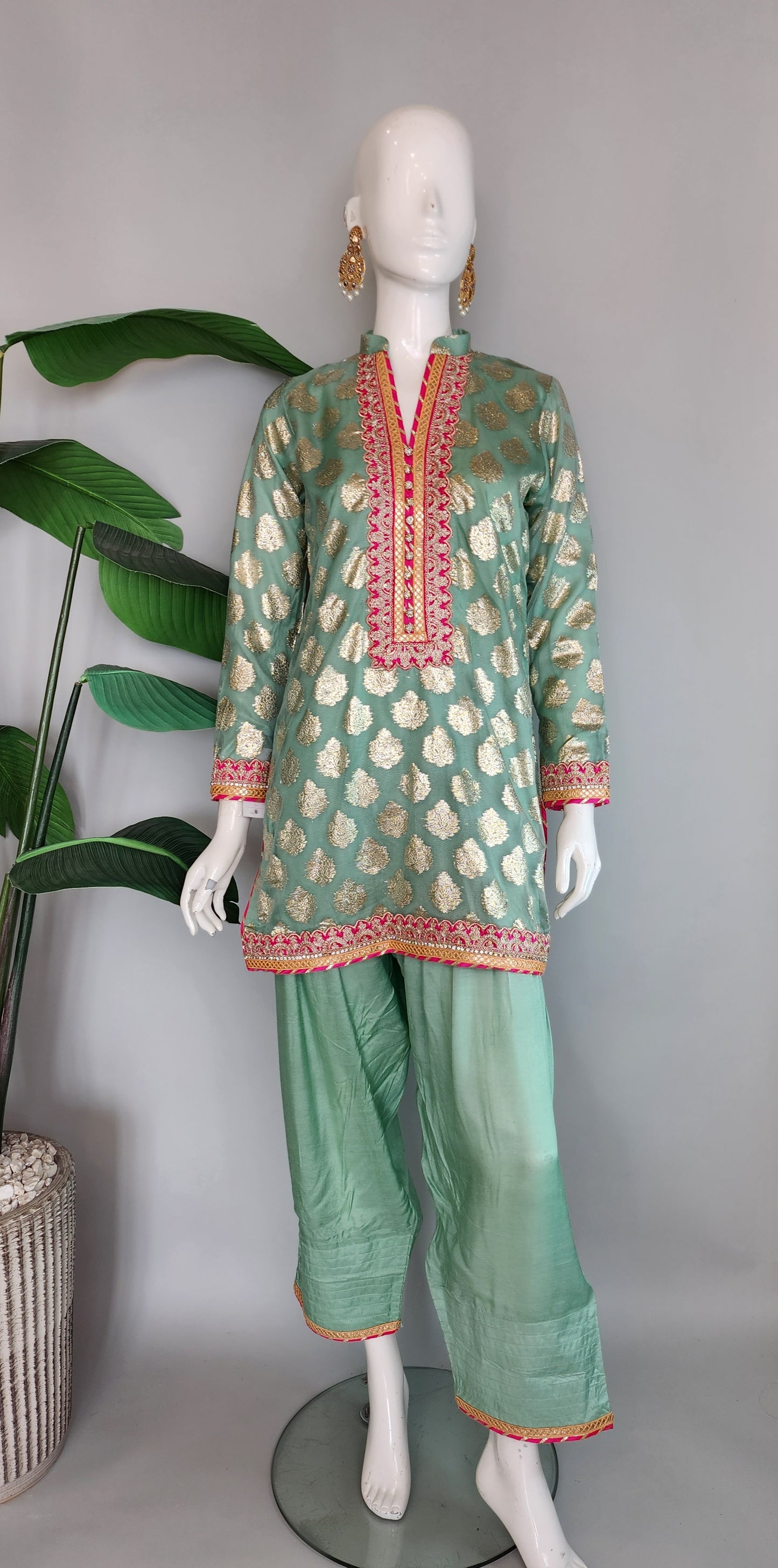 MARIA RAO - Gren Formal Suit
