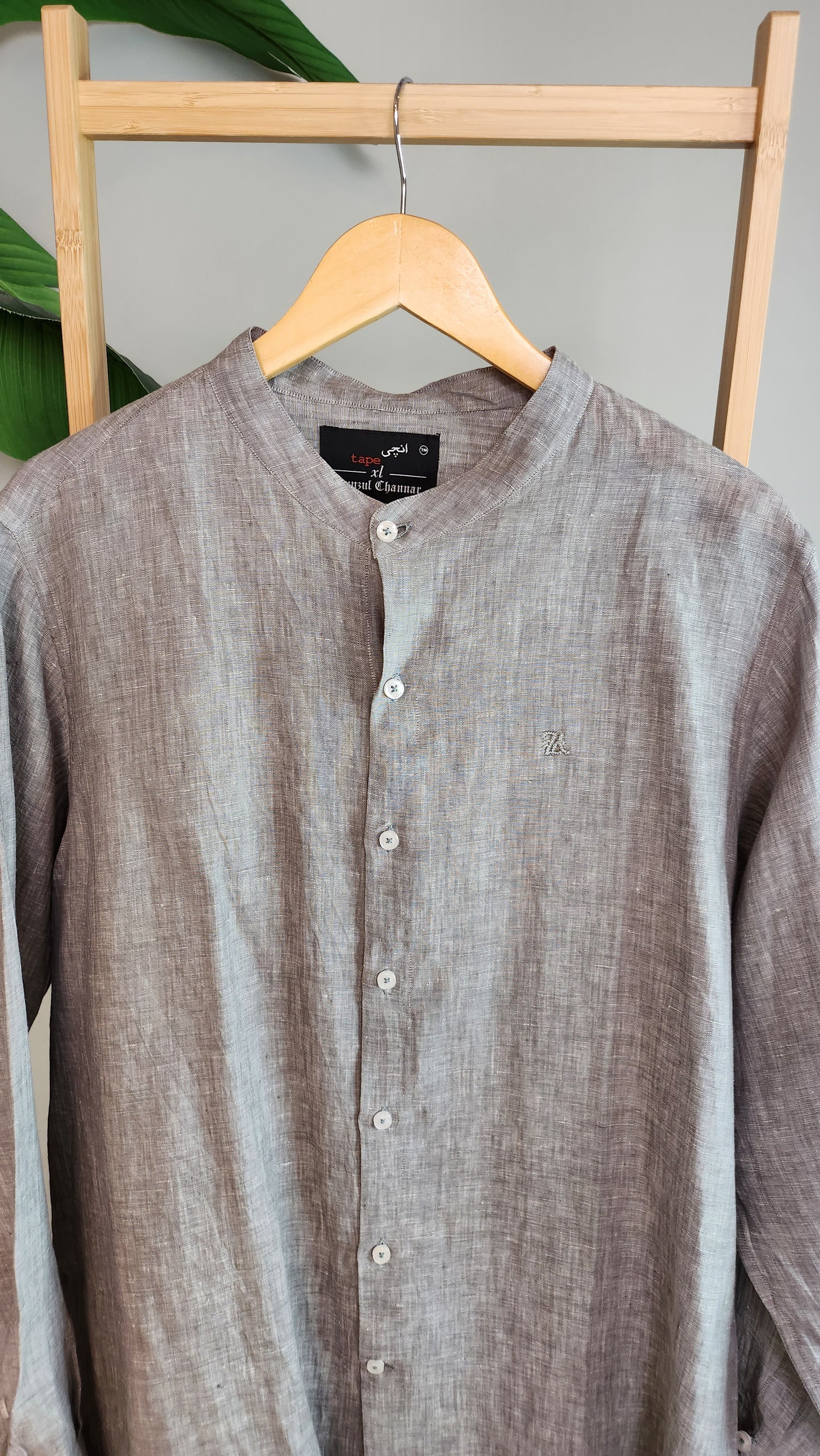 KUNZUL CHANNAR ( MENSWEAR ) - Grey Linen