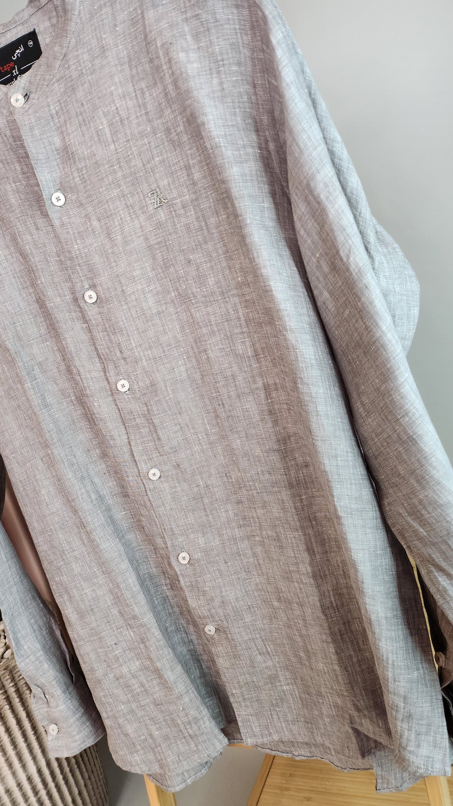 KUNZUL CHANNAR ( MENSWEAR ) - Grey Linen