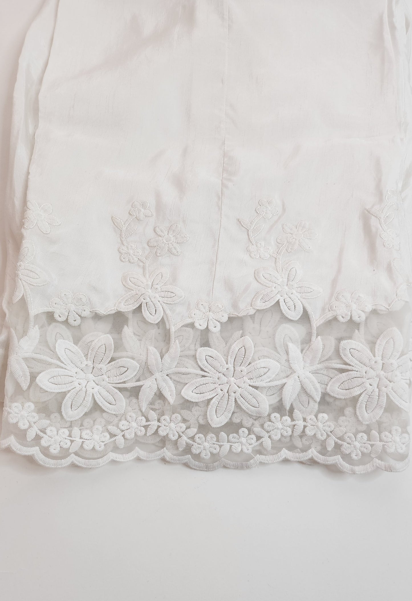 SABEEN MANEKIA - White culottes korean silk