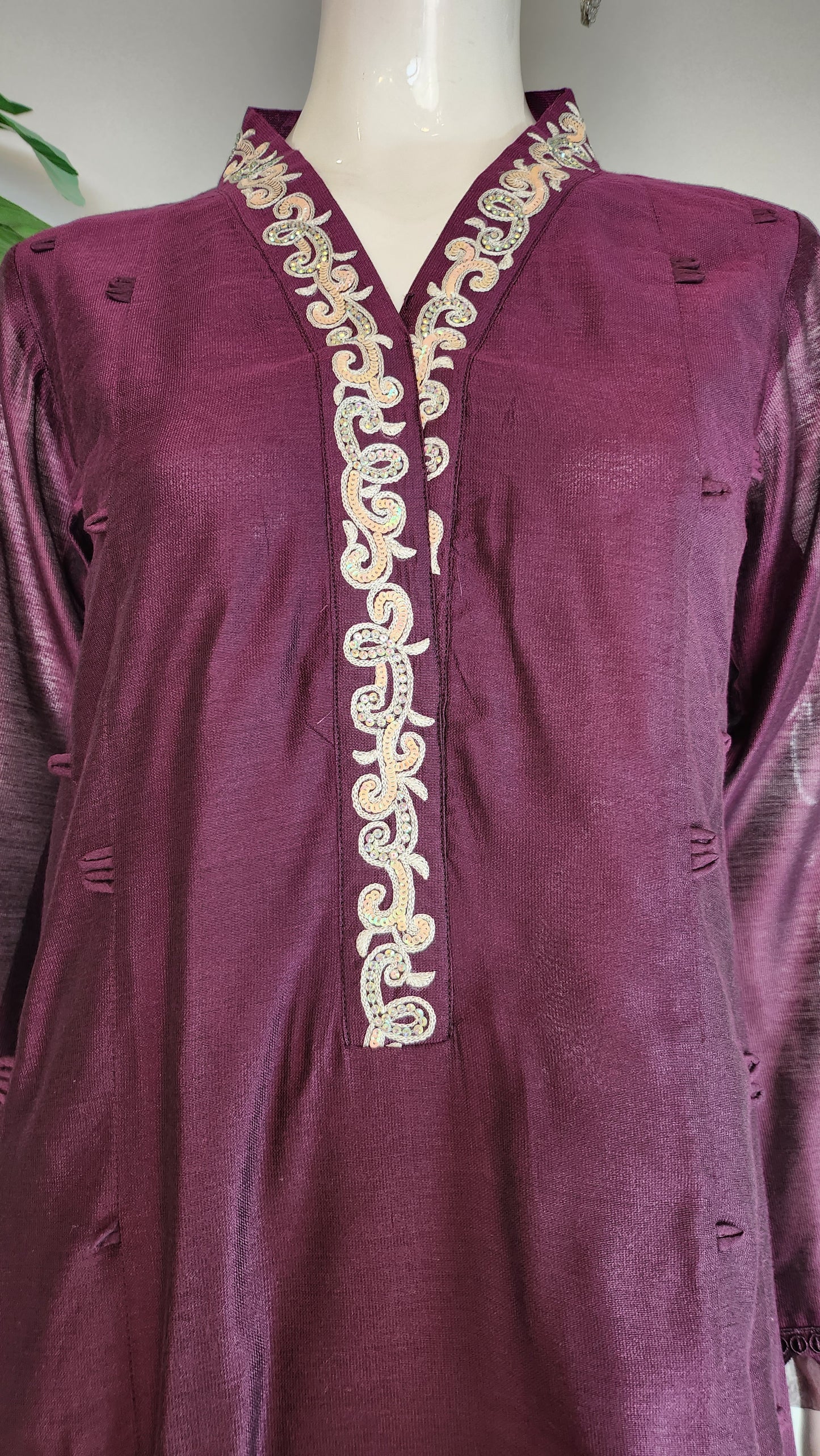 MAHOGANY - Purple with work