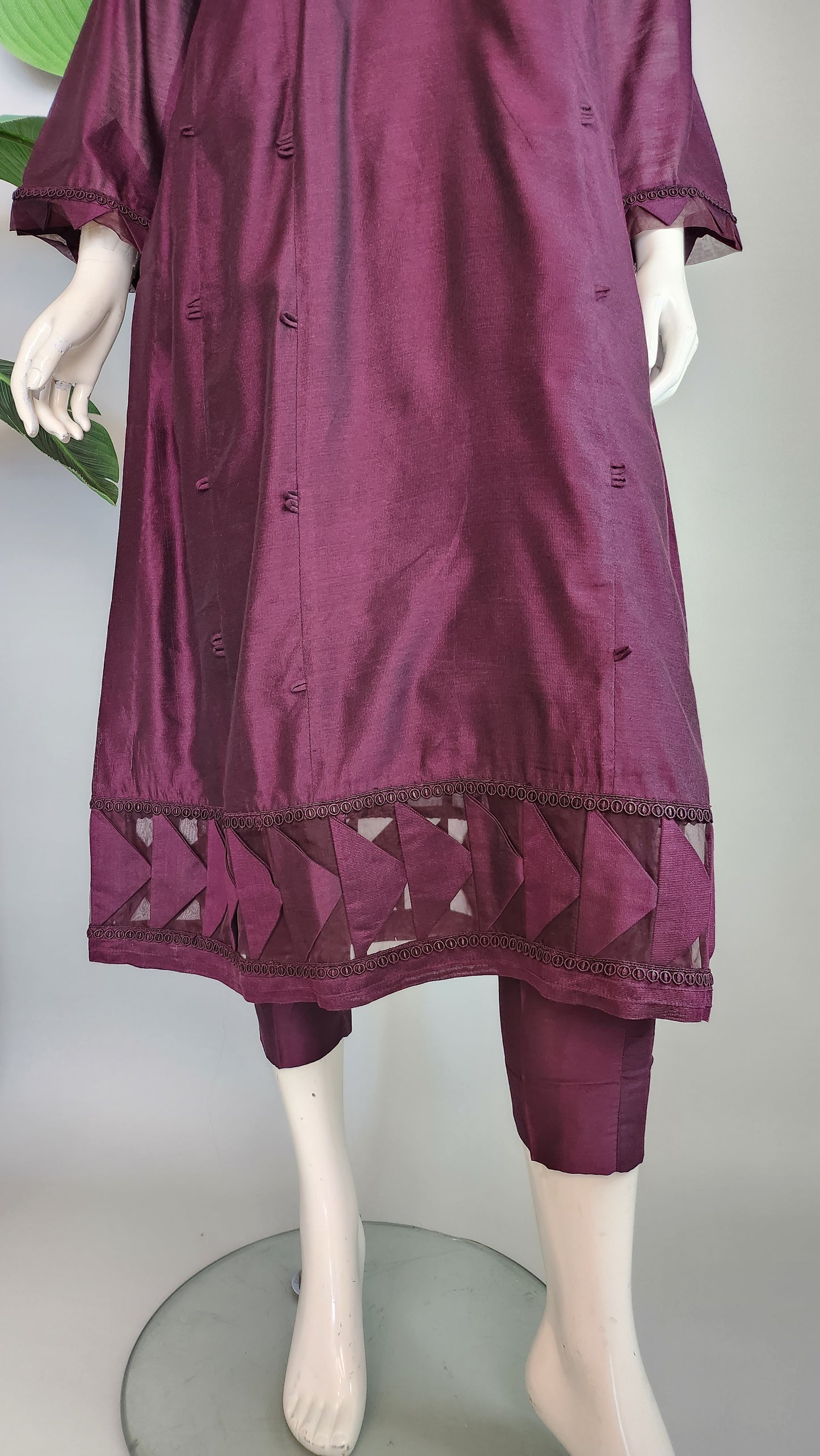 MAHOGANY - Purple with work