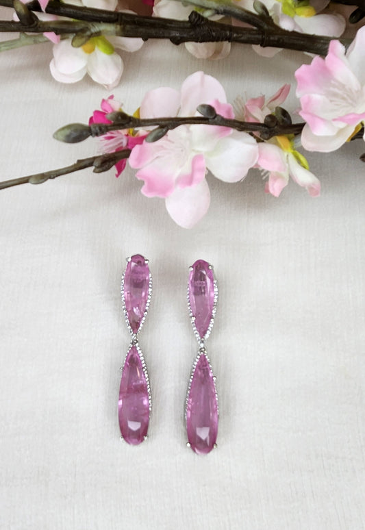 THE BUTTERFLY EFFECT  - Pink Jules Earrings