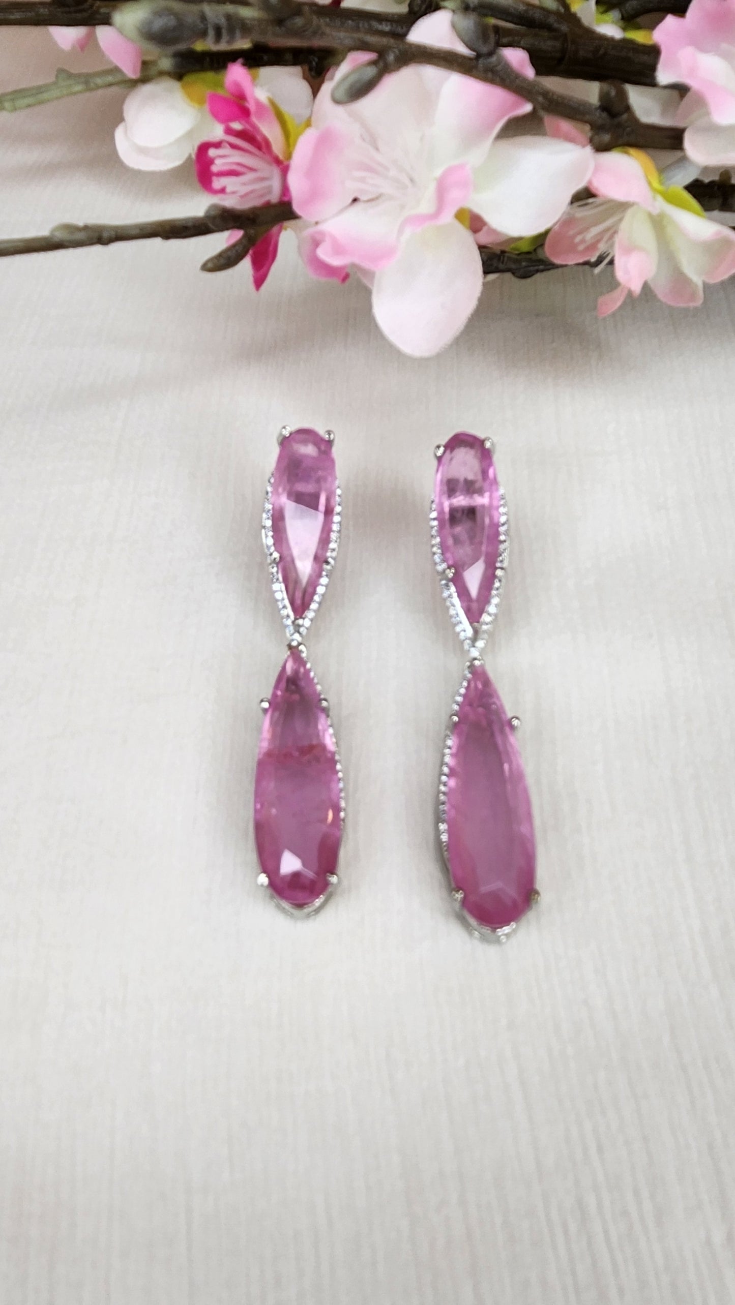 THE BUTTERFLY EFFECT  - Pink Jules Earrings