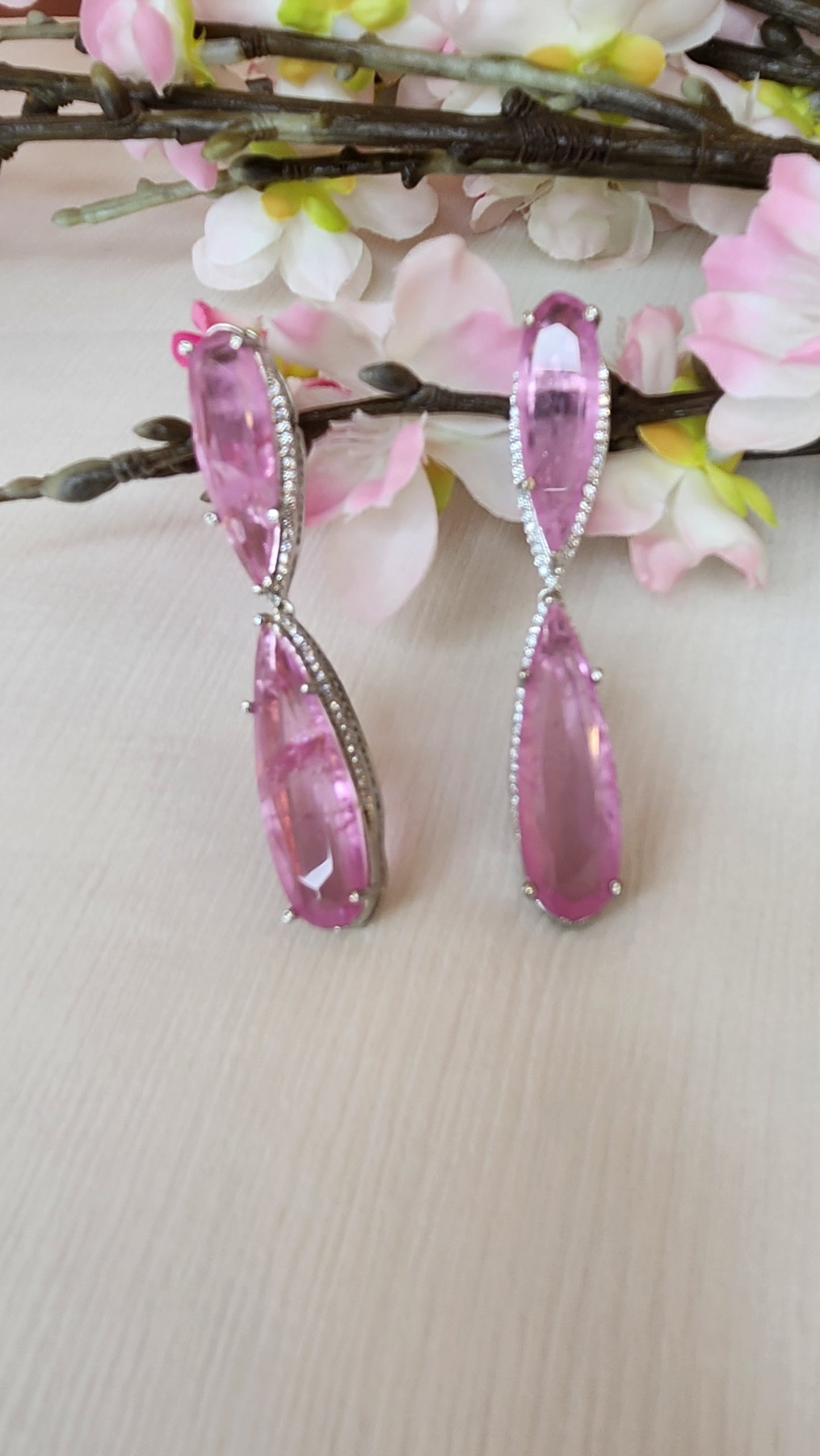 THE BUTTERFLY EFFECT  - Pink Jules Earrings