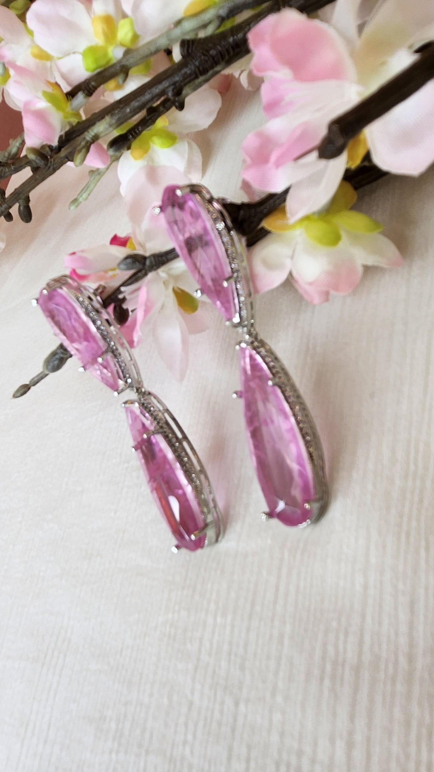 THE BUTTERFLY EFFECT  - Pink Jules Earrings