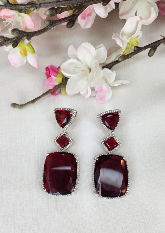 THE BUTTERFLY EFFECT - Red Jules Earrings