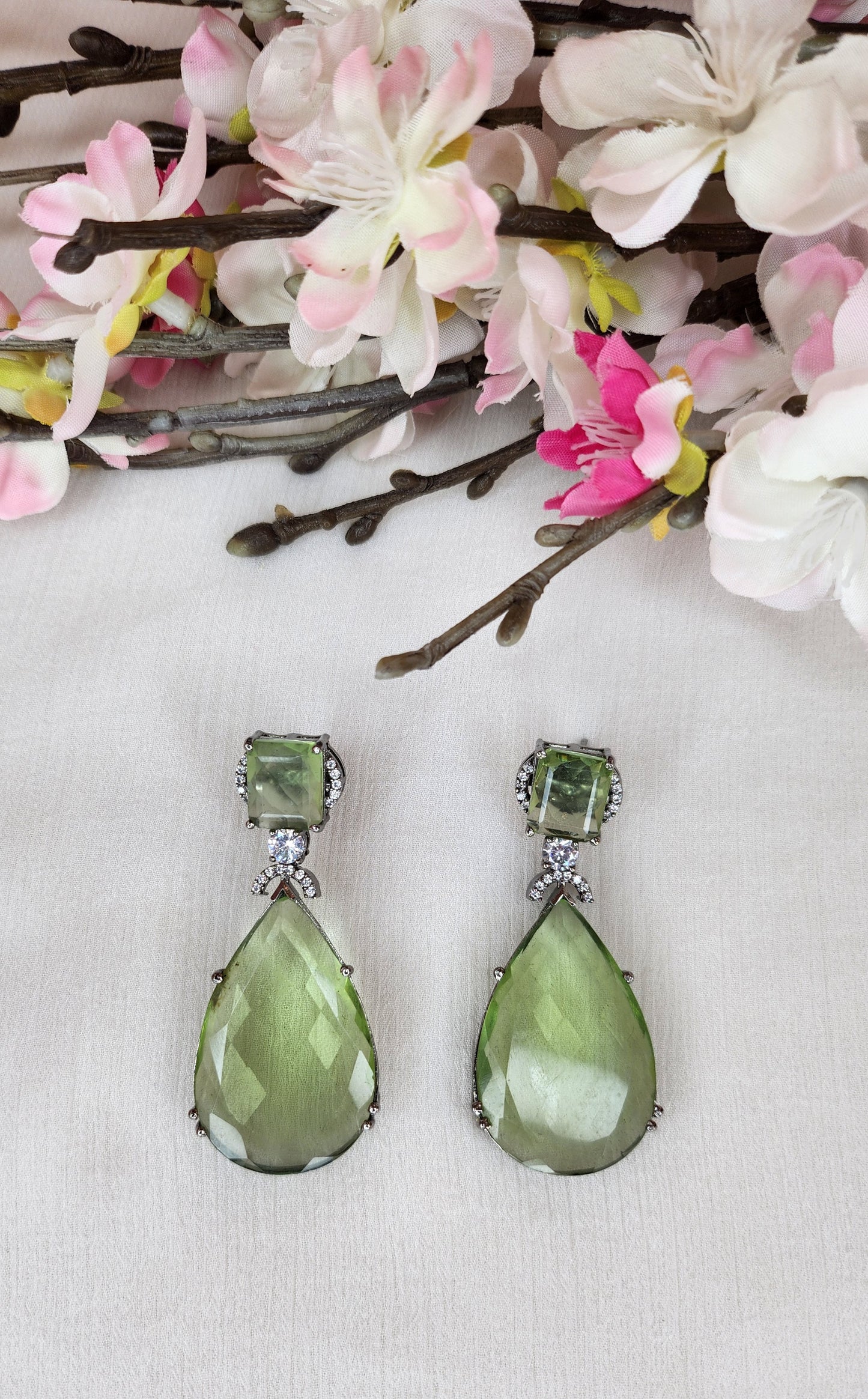 THE BUTTERFLY EFFECT - Green Jules Earrings