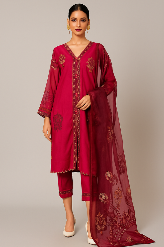 KOMAL LAKHANI - Maroon