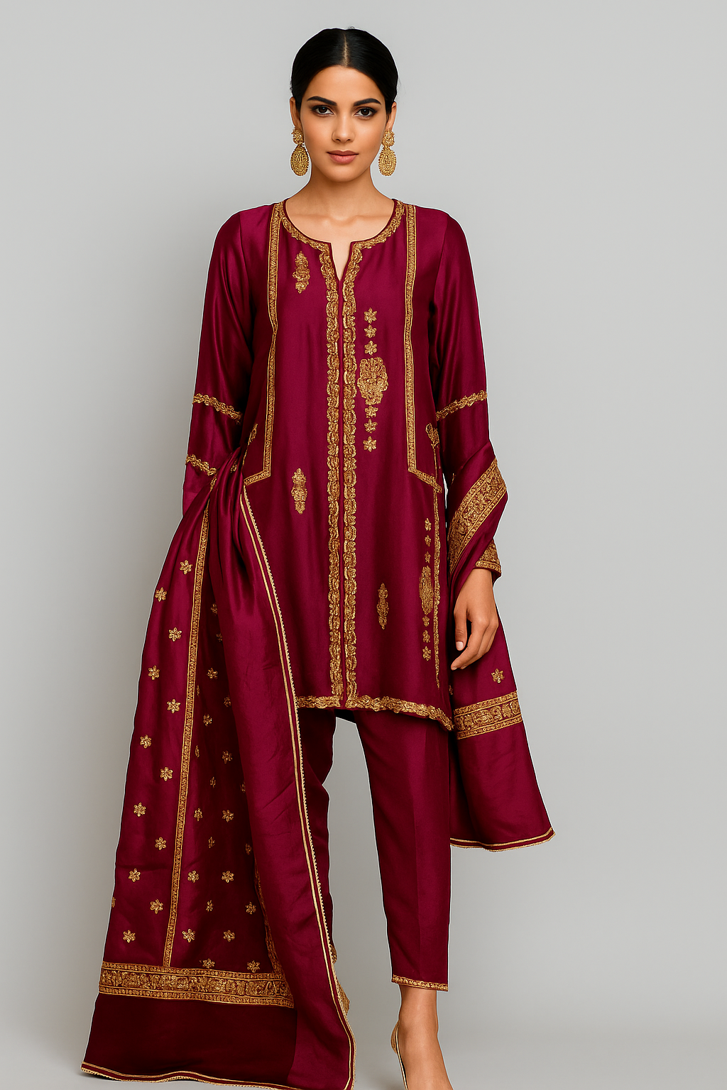 KOMAL LAKHANI - Deep Purple Jacket