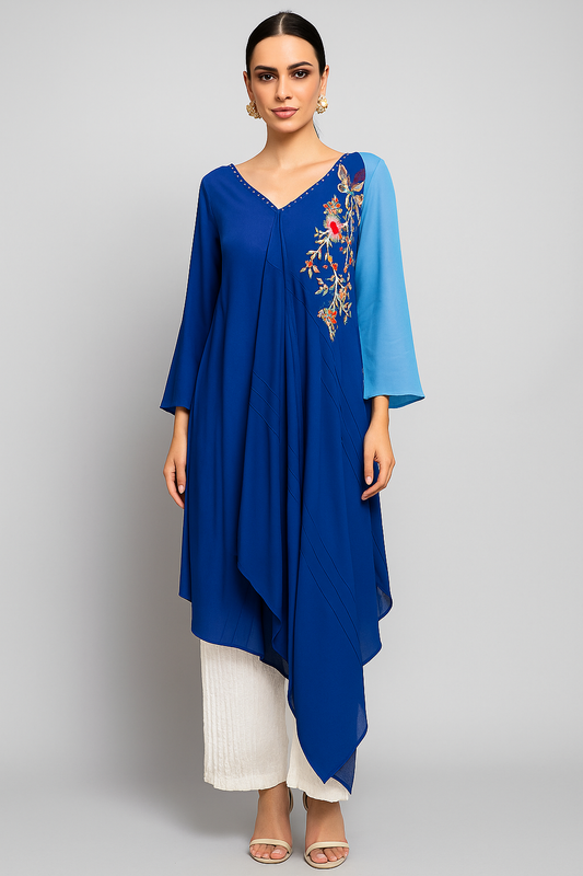 MARIA RAO - Dual Color Top