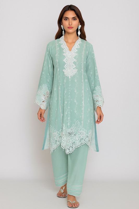 THREADS AND MOTIFS - Ice Blue Color