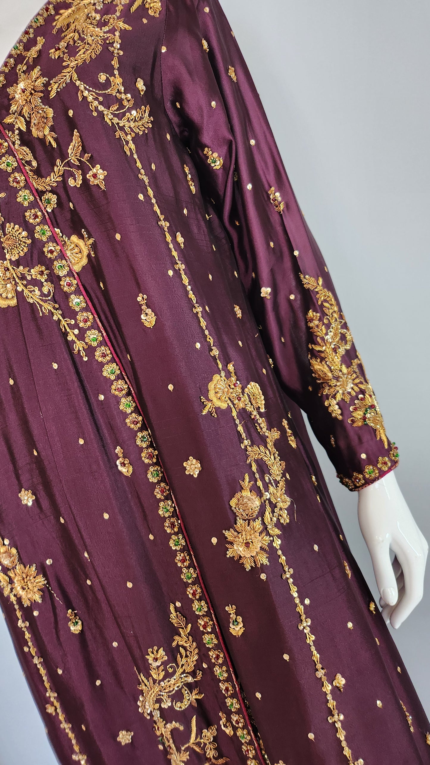 Hafsa Malik - Shah Jahan Maroon
