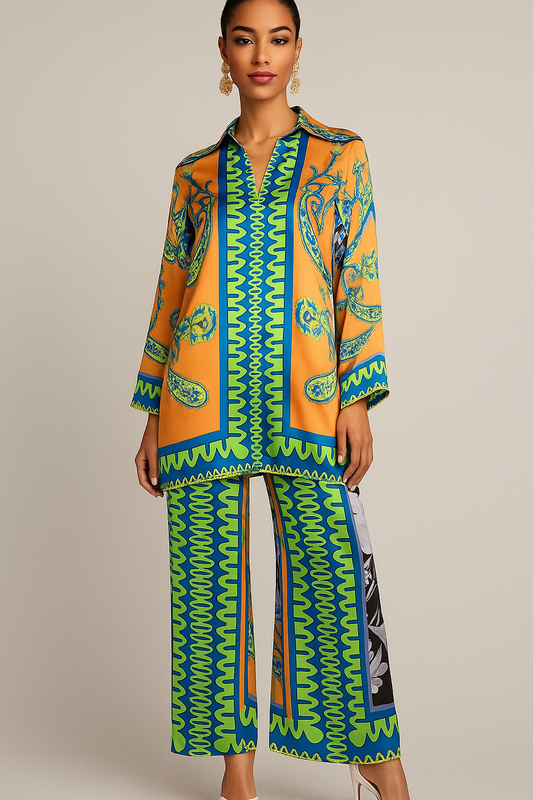 Wajeeha Ansari - Digital Print Coord