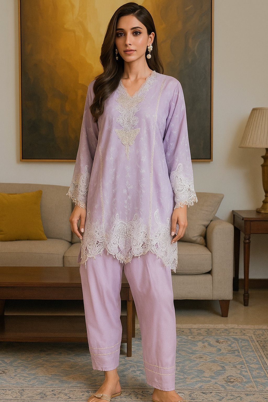 THREADS AND MOTIFS - Pastel Lilac