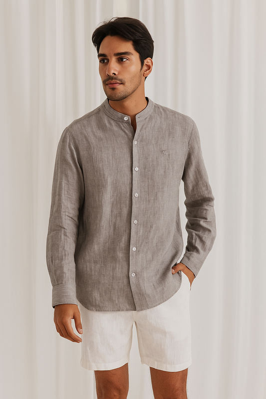 KUNZUL CHANNAR ( MENSWEAR ) - Grey Linen