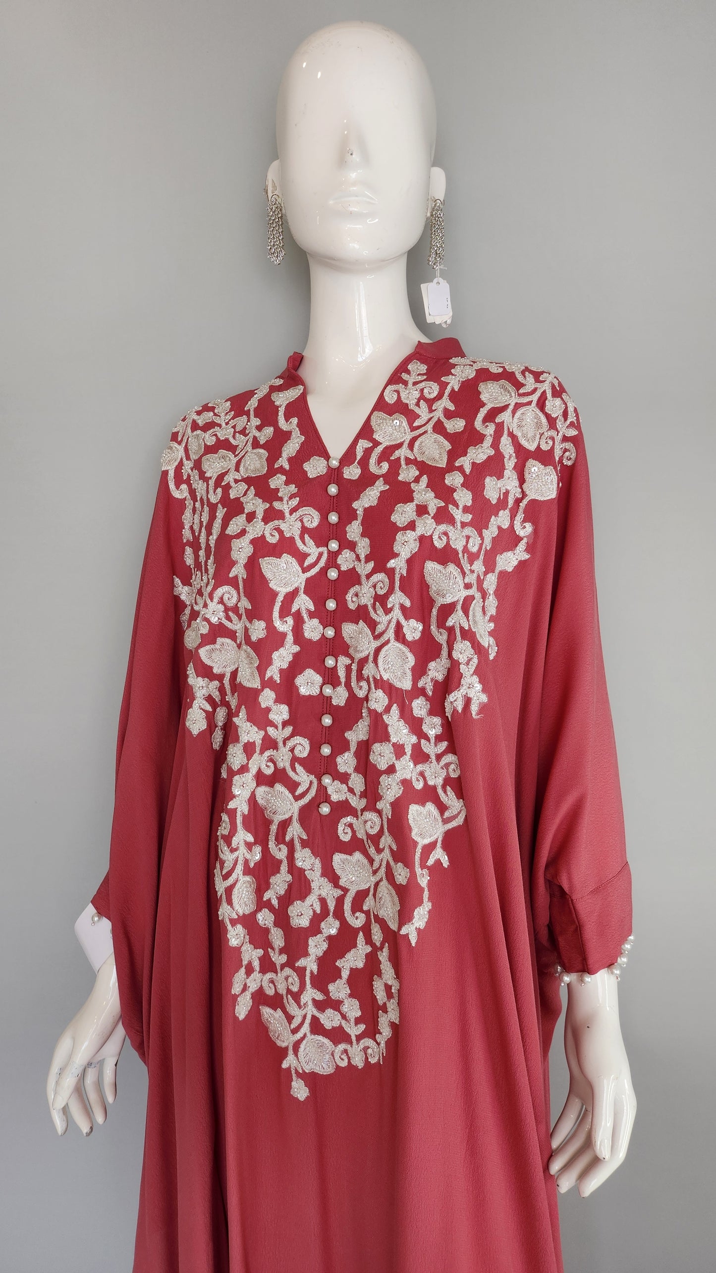 MARIA RAO - Tea pink cutdana