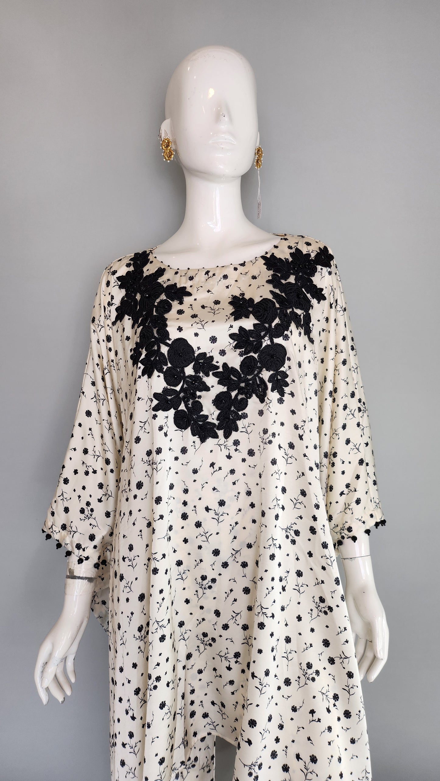 MARIA RAO - Printed black