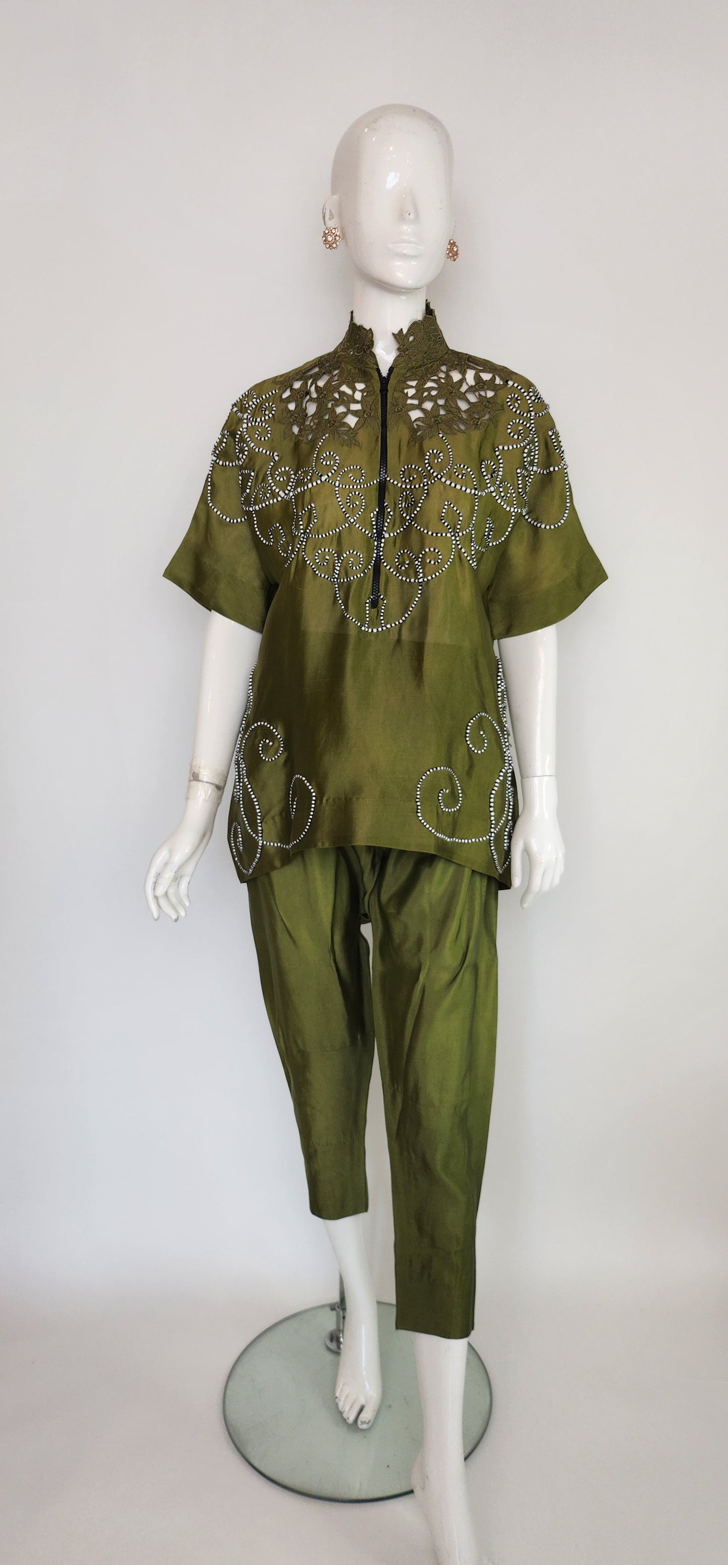 ALEENA FAREENA - Sage Green