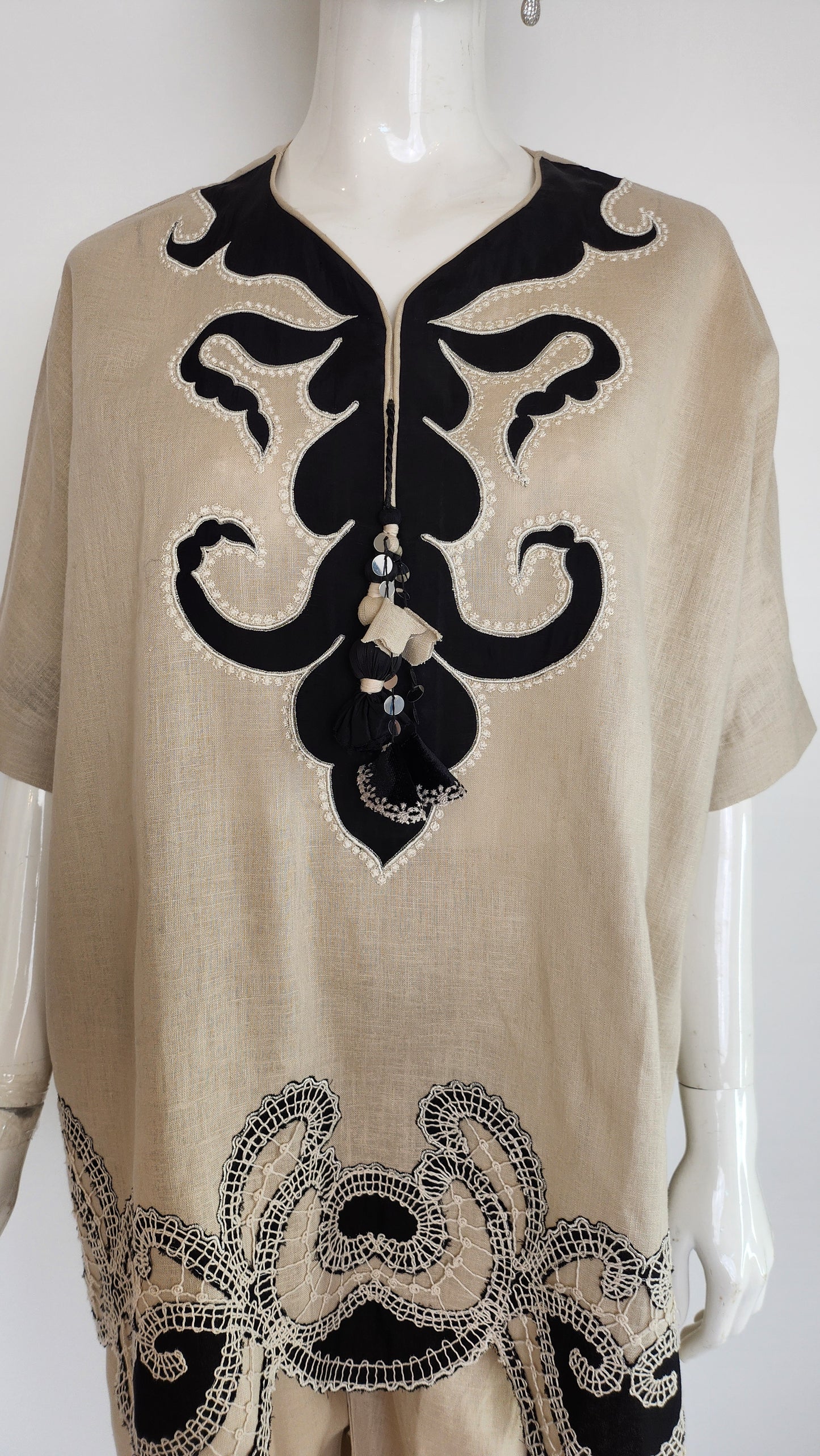 ALEENA FAREENA - Beige Daisy Delights with pants