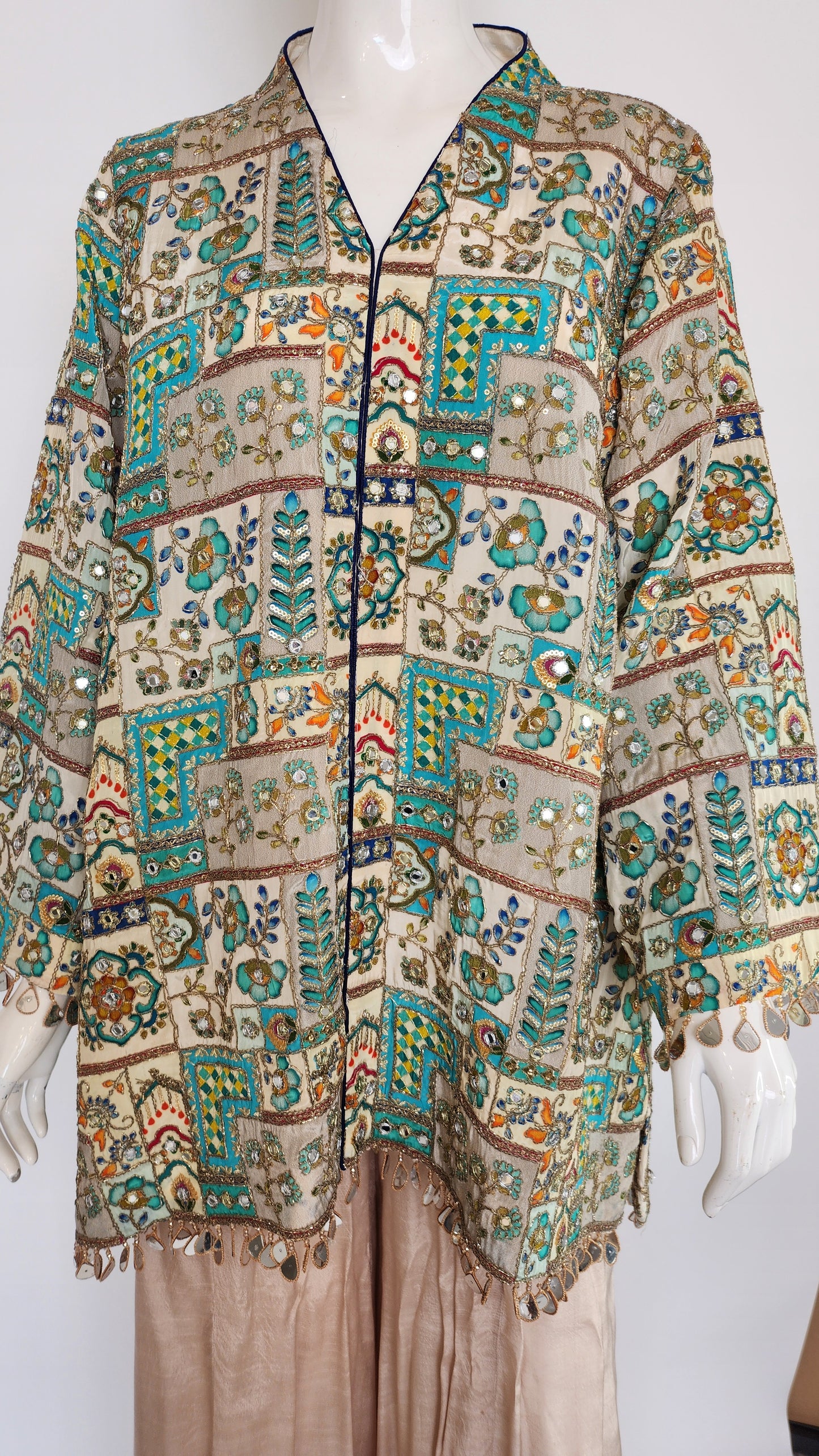 Wajeeha Ansari - Offwhite Fully Embroidered