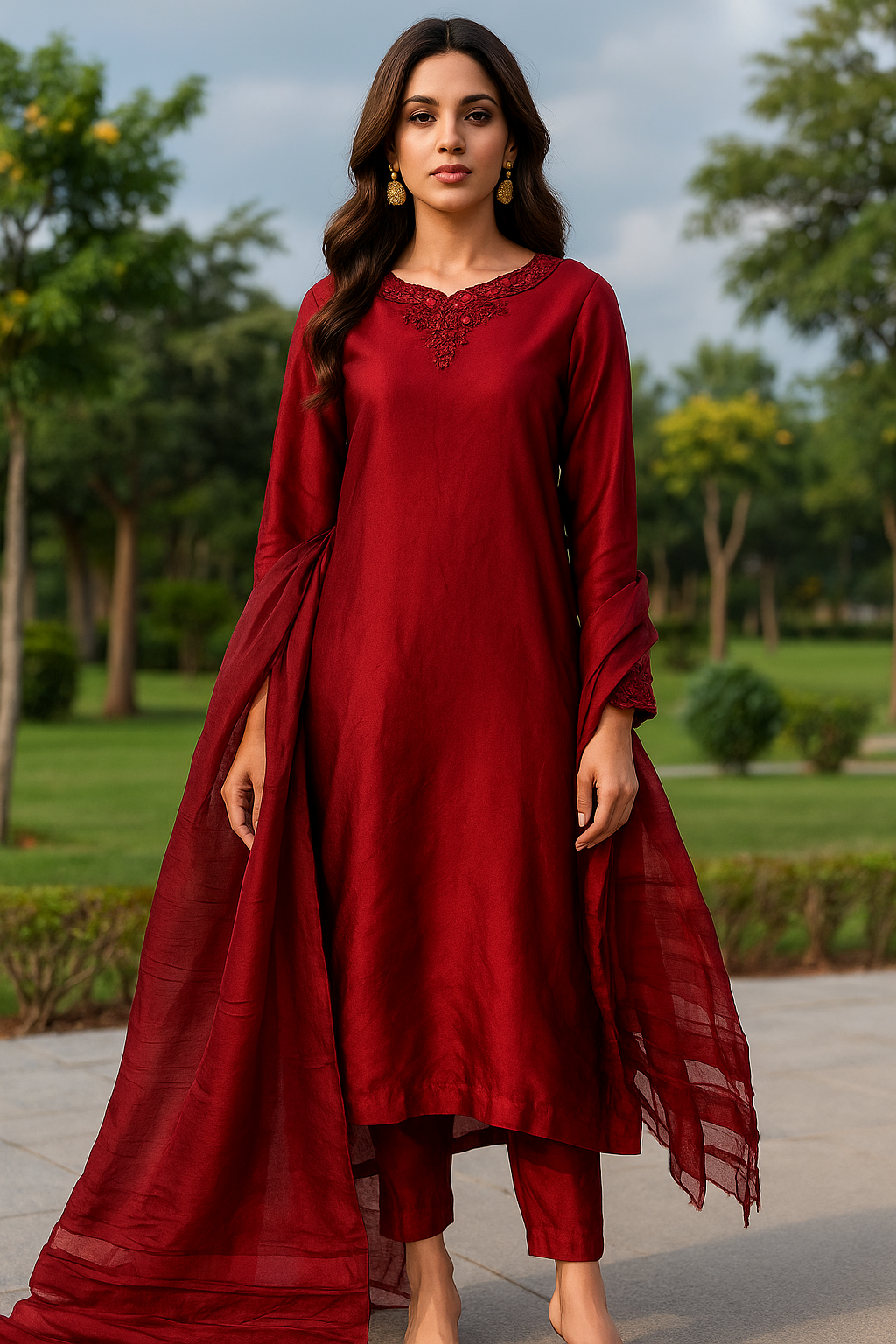 Mehak Yaqoob Couture - Red