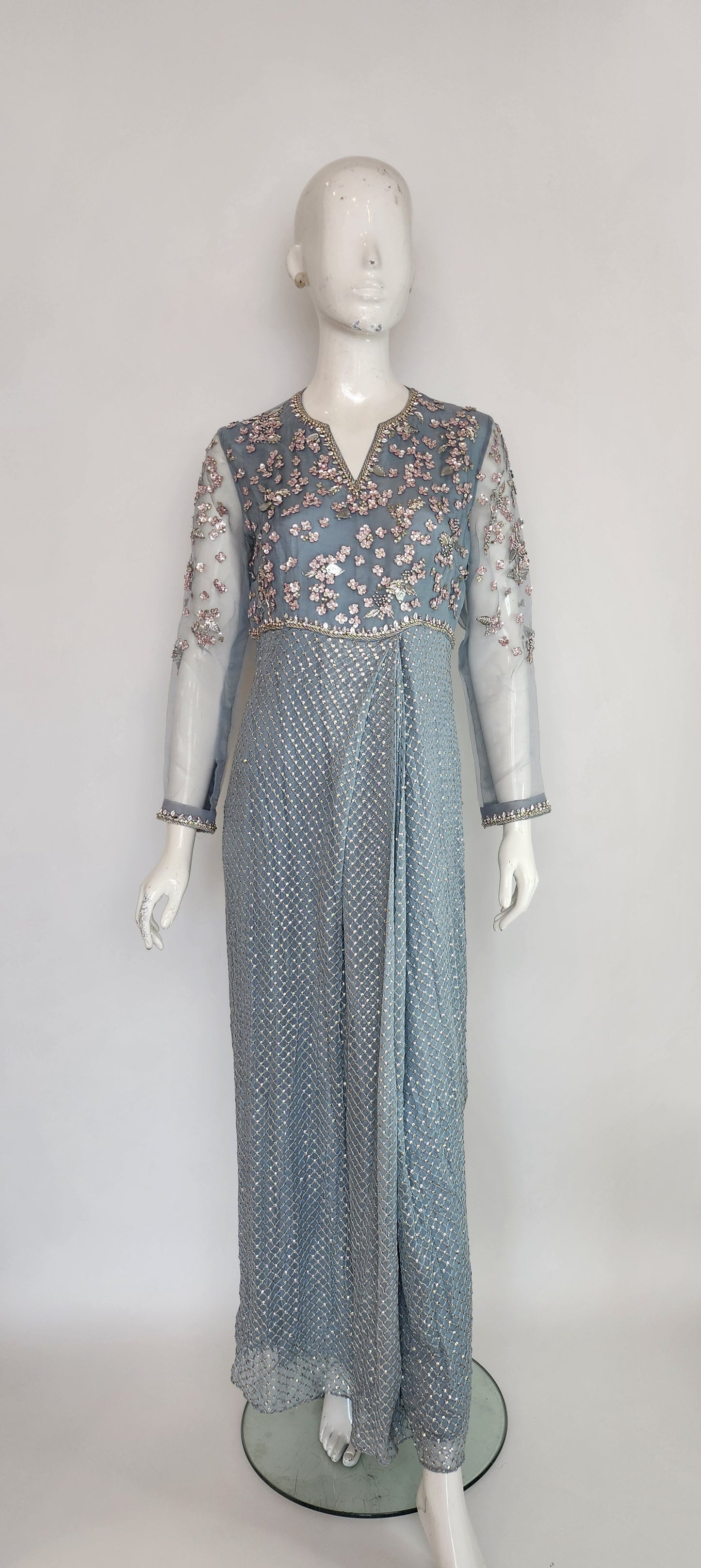 ZEB ZEESHAN - Madame Ice Blue