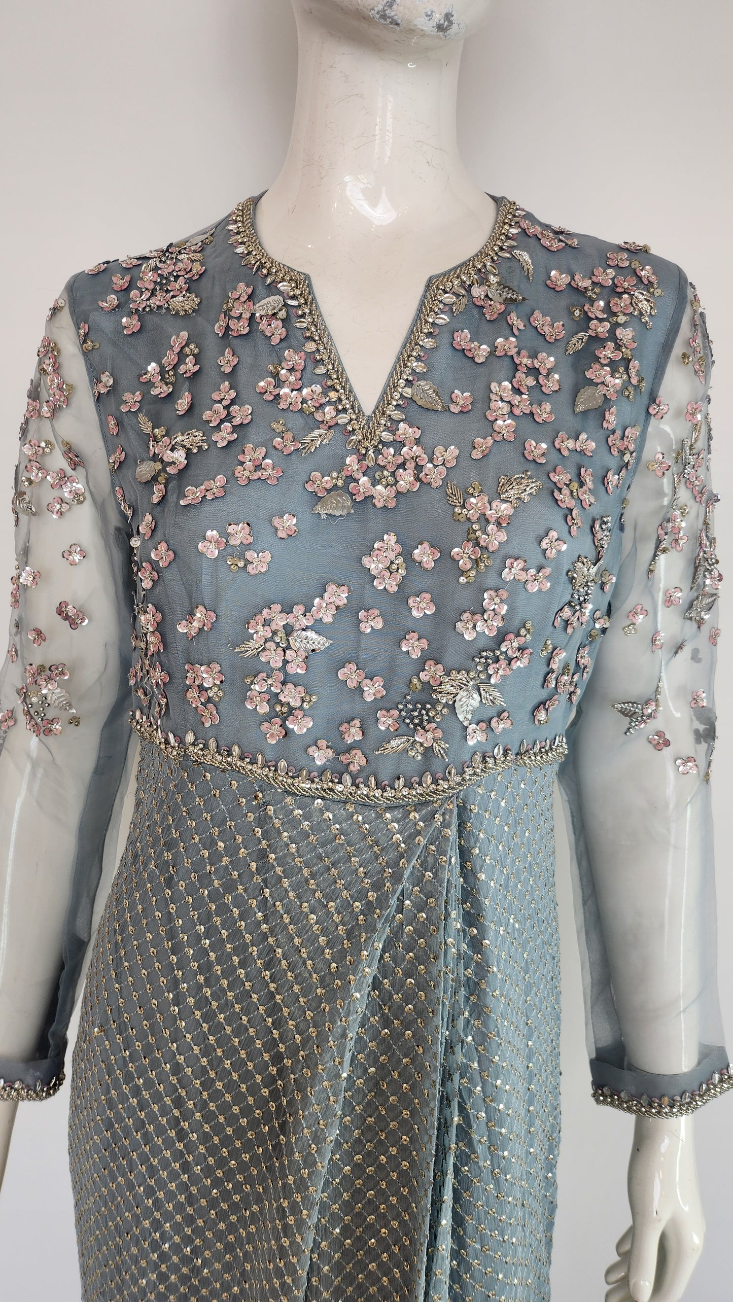 ZEB ZEESHAN - Madame Ice Blue