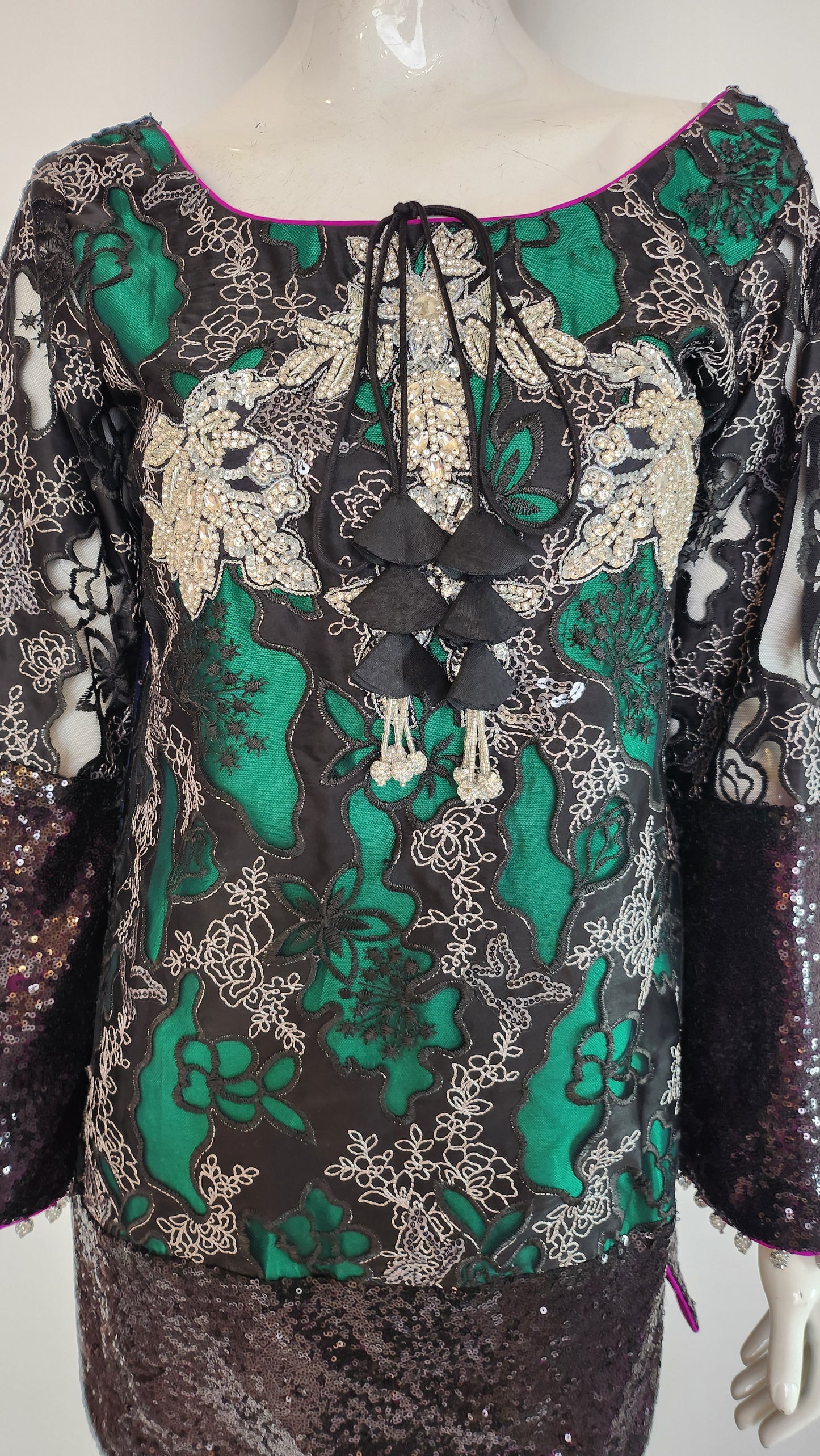 MARIA RAO - Black and Green
