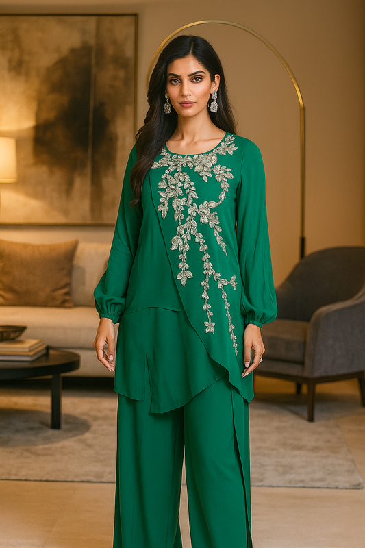 MARIA RAO - Green Silver work