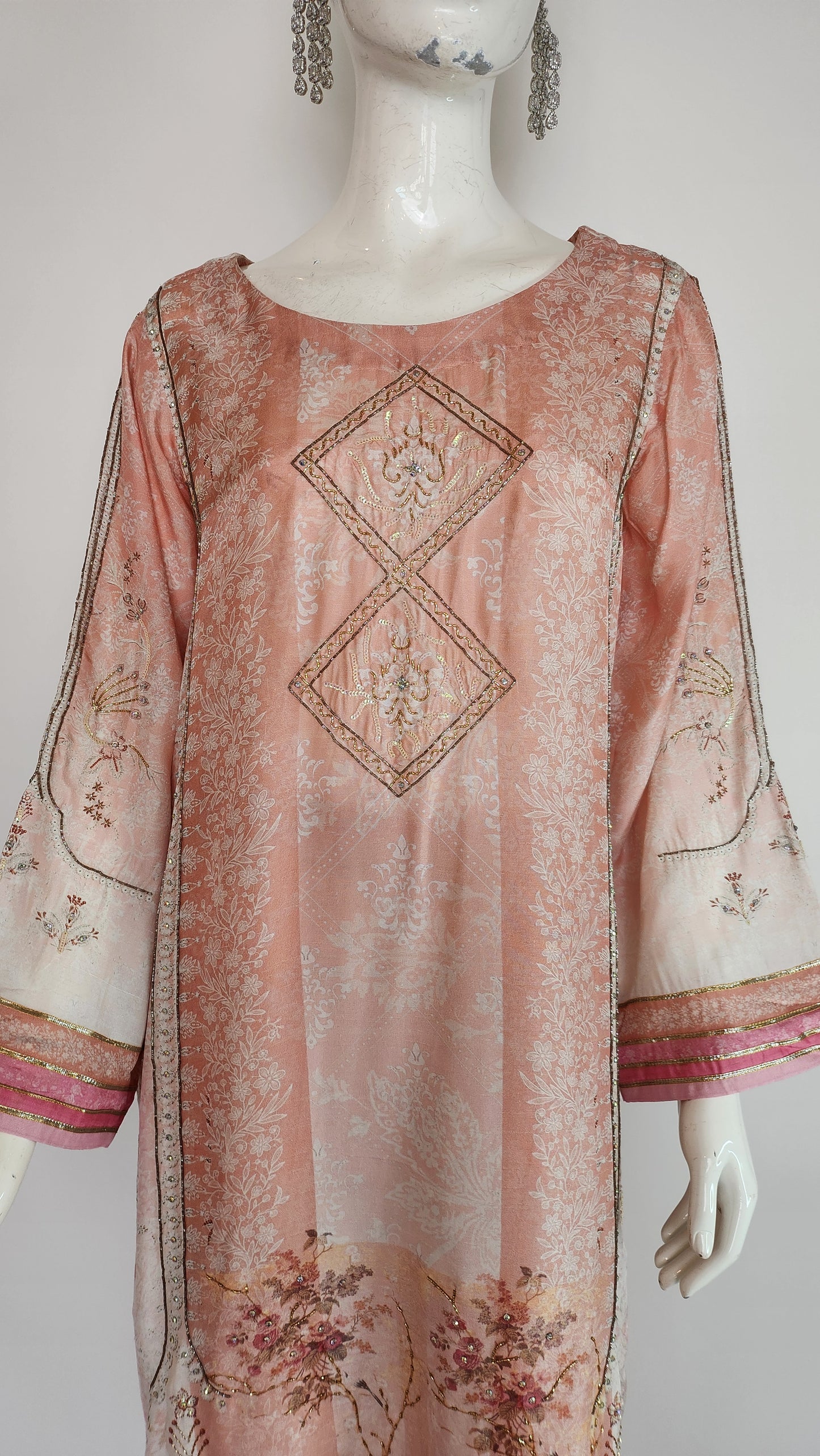 MAHOGANY - Peach Printed